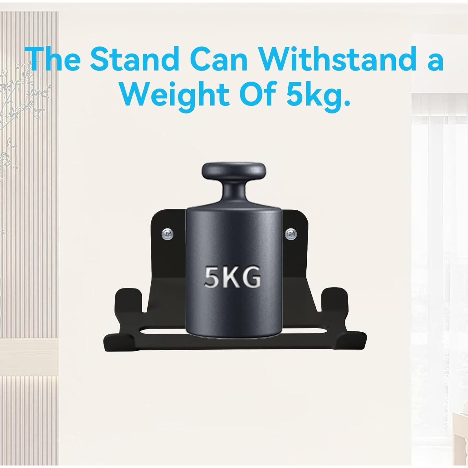 Soporte de pared de metal Shinar para Roam 1/2 Flip 6 - Negro