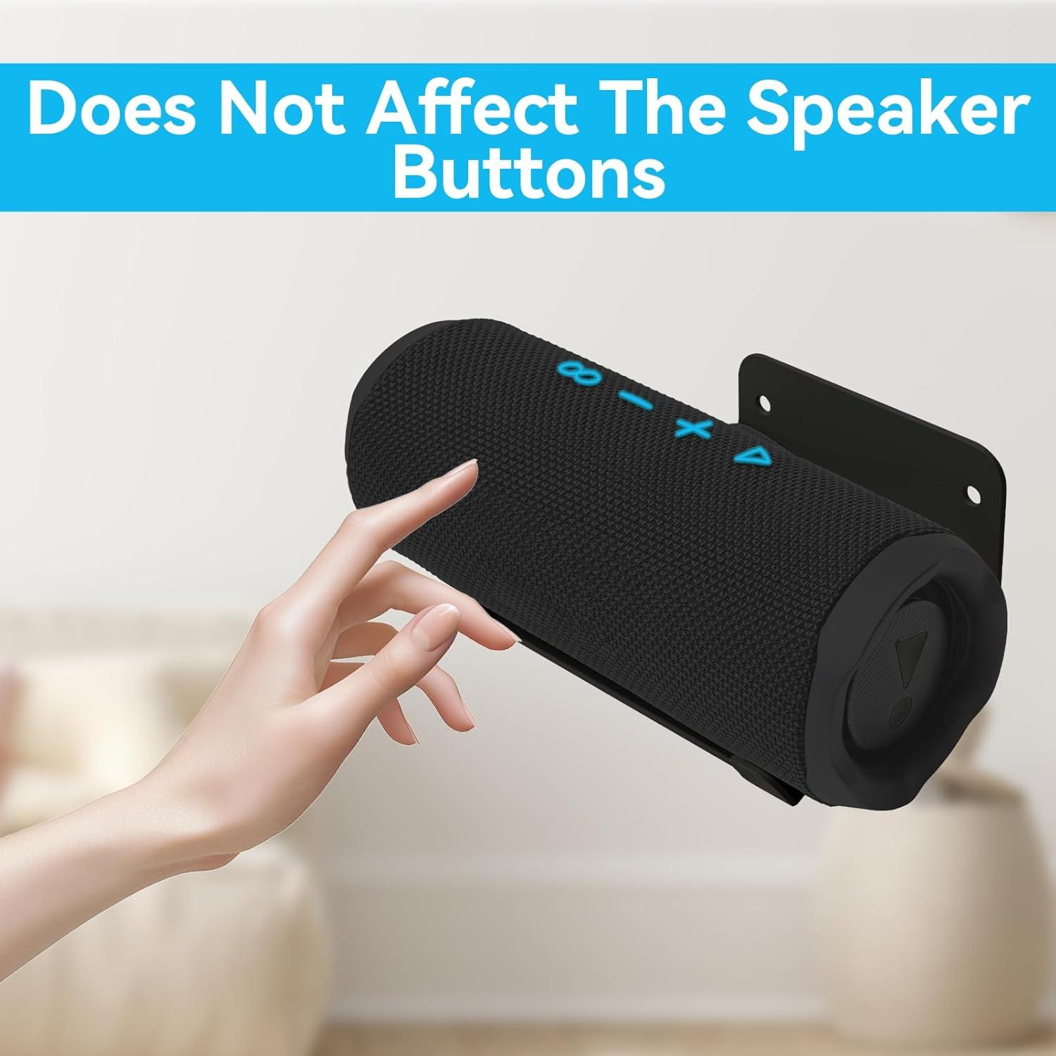 Soporte de pared de metal Shinar para Roam 1/2 Flip 6 - Negro