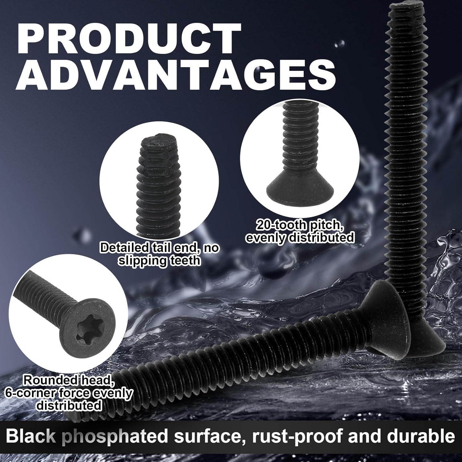 Tornillos para Cubierta de Remolque Blulu 1/4-20 x 5.08 cm 200 Pzas