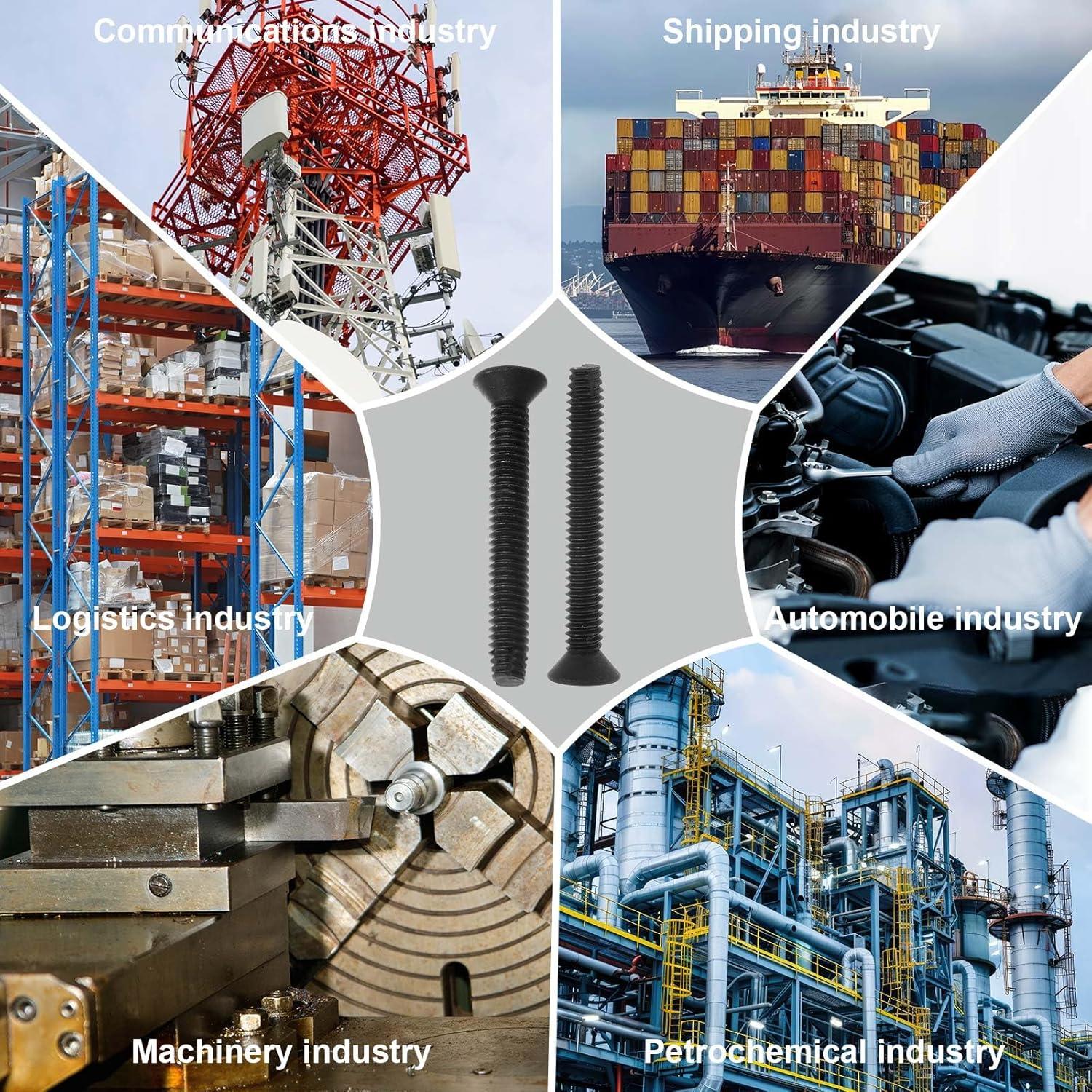 Tornillos para Cubierta de Remolque Blulu 1/4-20 x 5.08 cm 200 Pzas