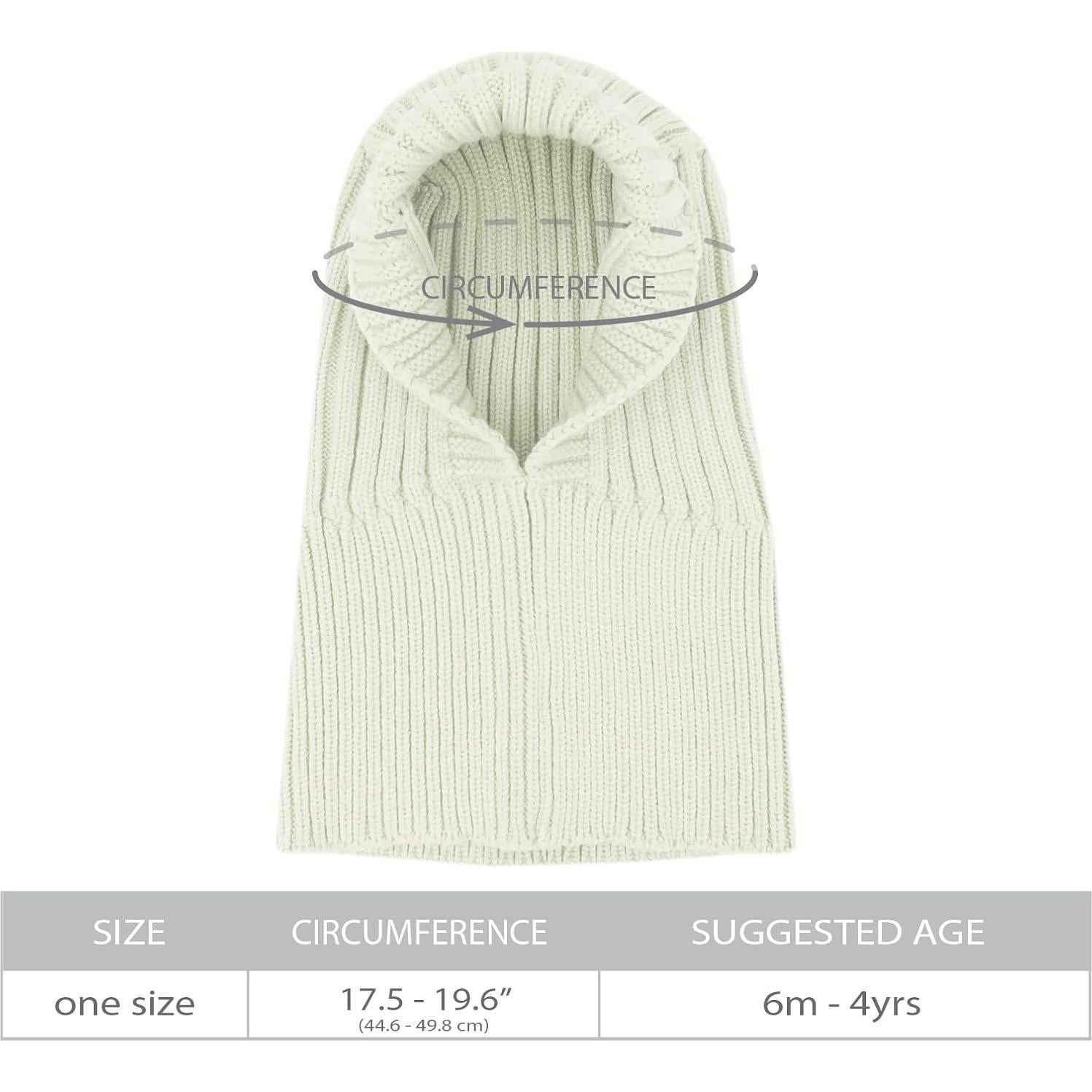 Gorro Balaclava de Punto JELLYTREE para Bebé 6-4T Beige