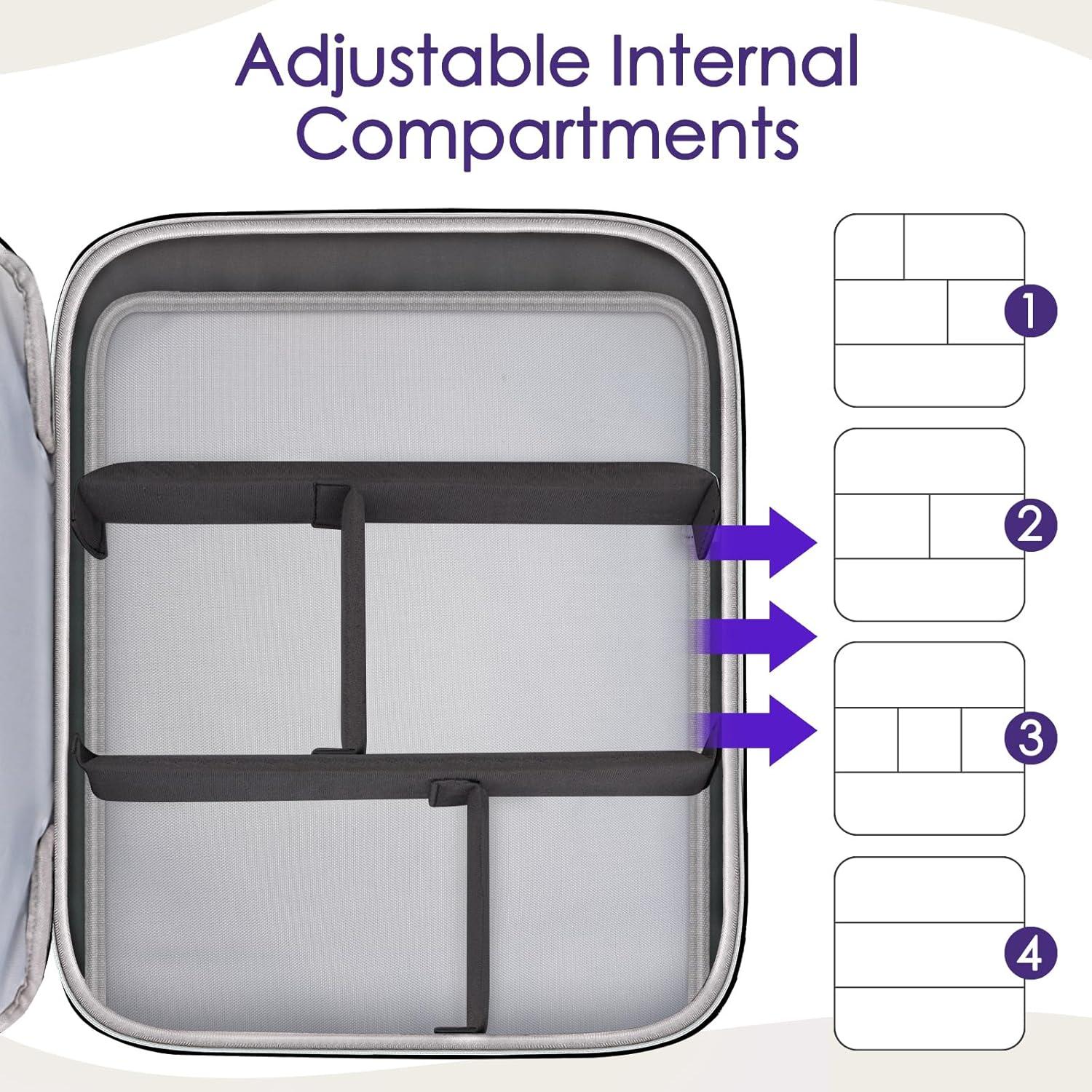 Estuche para Mezclador de Audio SNIGJAT 39.37x33.02cm Negro