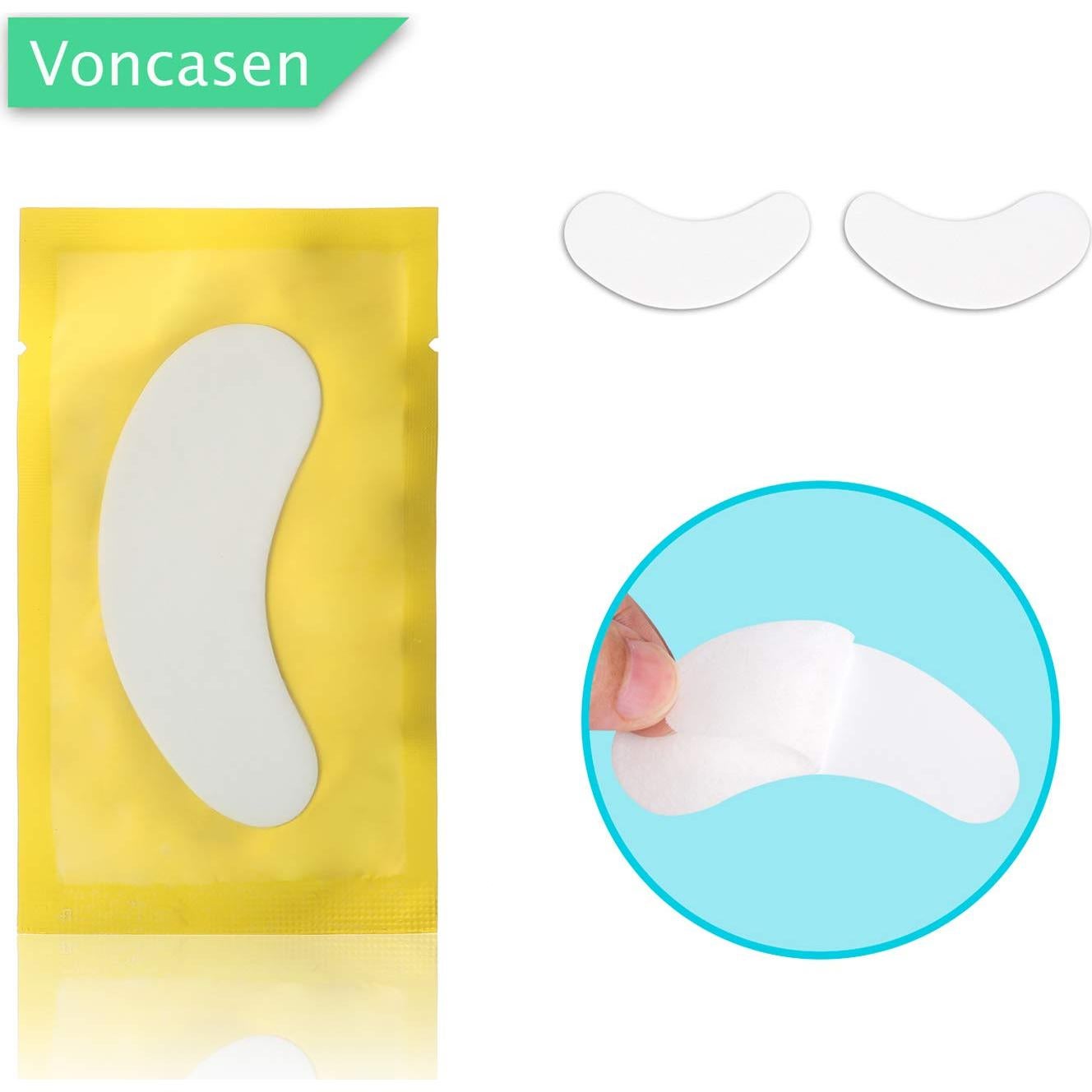 Conjunto de 100 Almohadillas de Gel para Ojos V World Dorado