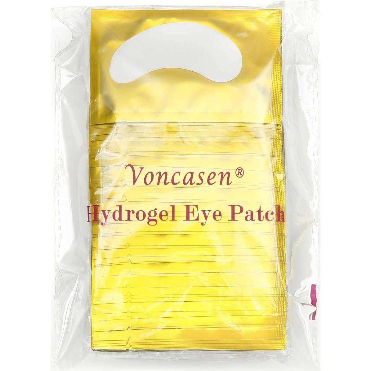 Conjunto de 100 Almohadillas de Gel para Ojos V World Dorado