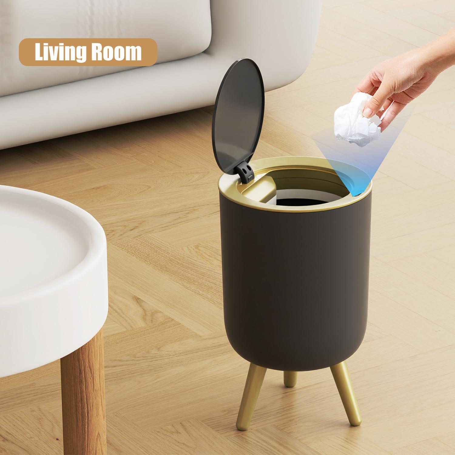 Basurero Automático Yatmung 7L Negro con Sensor de Movimiento