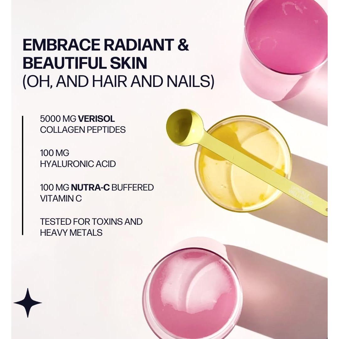 Sparkle Wellness Colágeno Hidrolizado VERISOL 30 Porciones Limonada