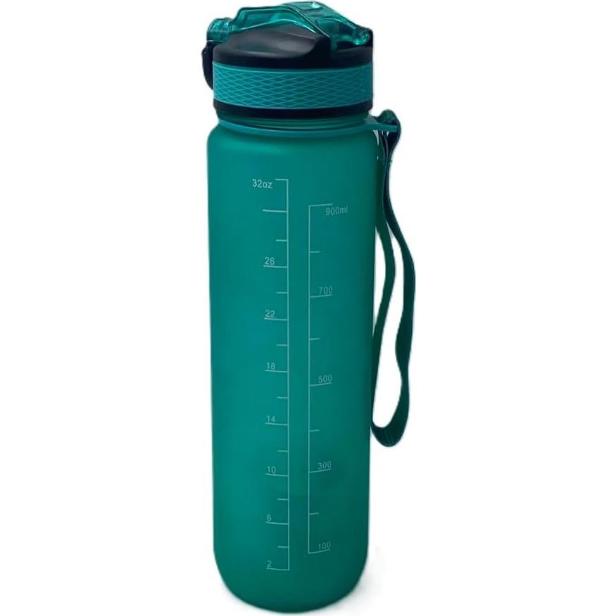 Botella de agua reutilizable Healthaccessories 1L motivacional