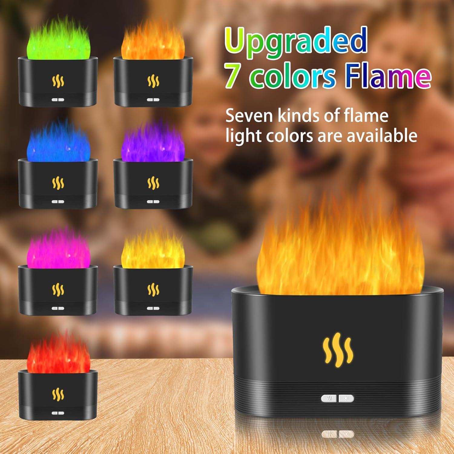 Difusor de Aroma Unoutur con Luz LED y Apagado Automático 180ml