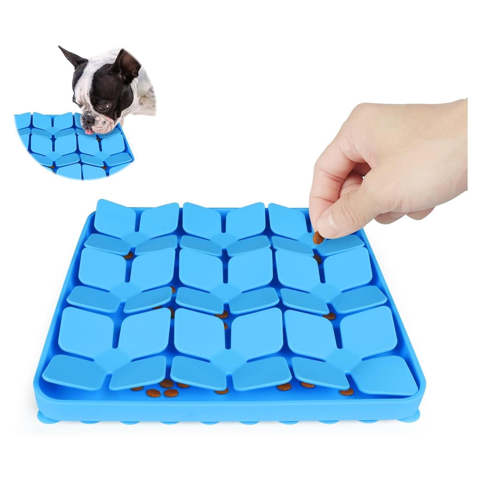 Alfombra Snuffle Interactiva MOOGROU Azul 20.32cm para Perros