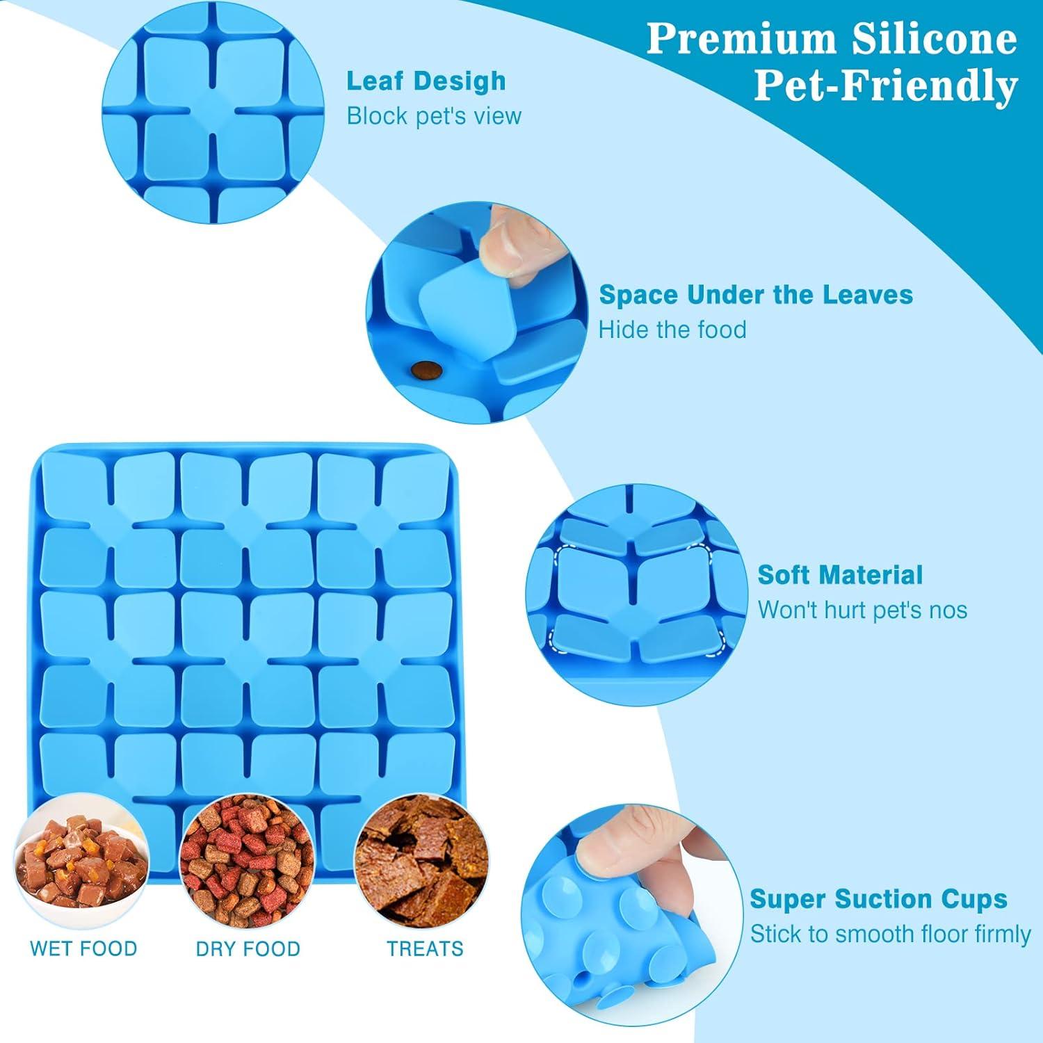 Alfombra Snuffle Interactiva MOOGROU Azul 20.32cm para Perros