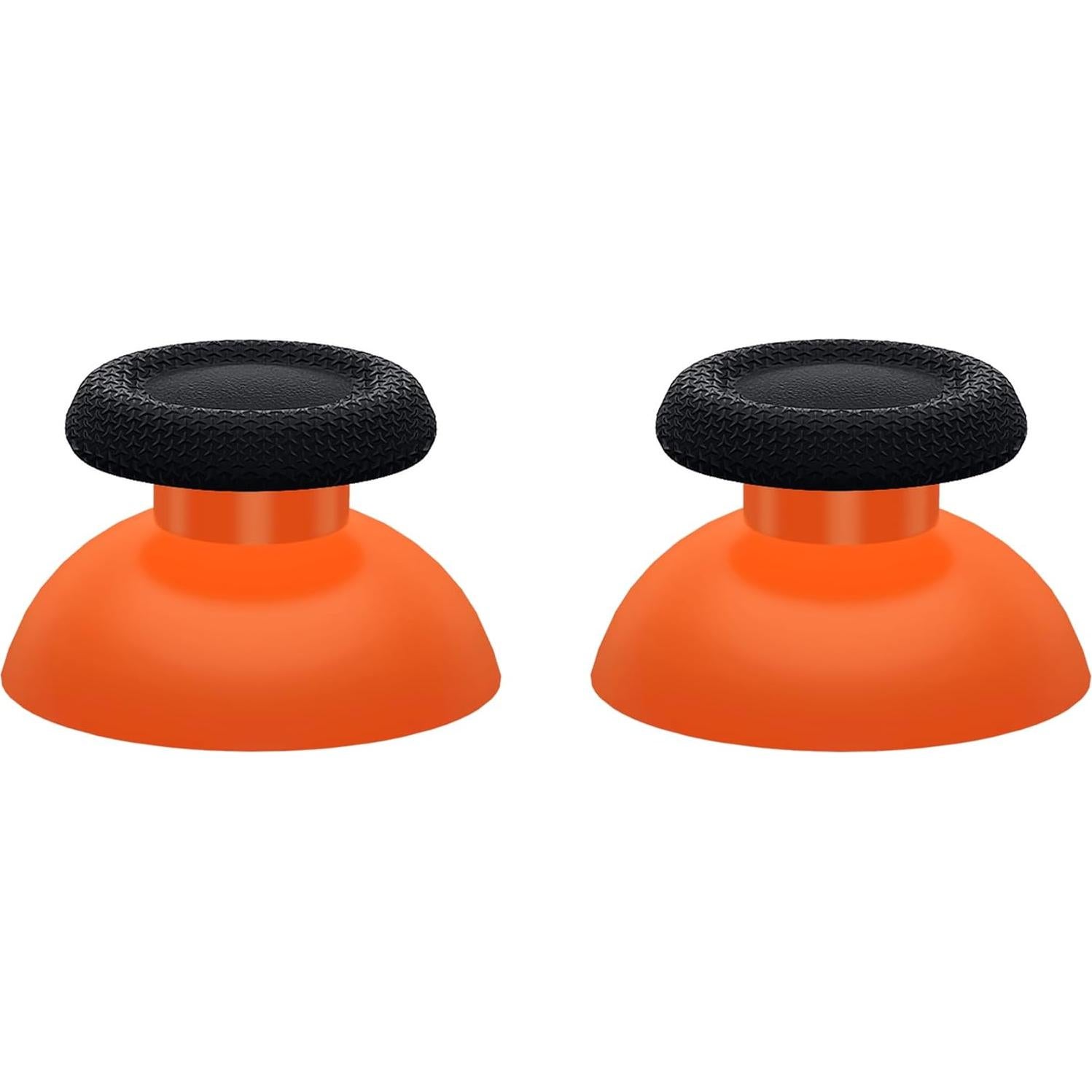 eXtremeRate Reemplazo Thumbsticks Naranja y Negro PS5/PS4
