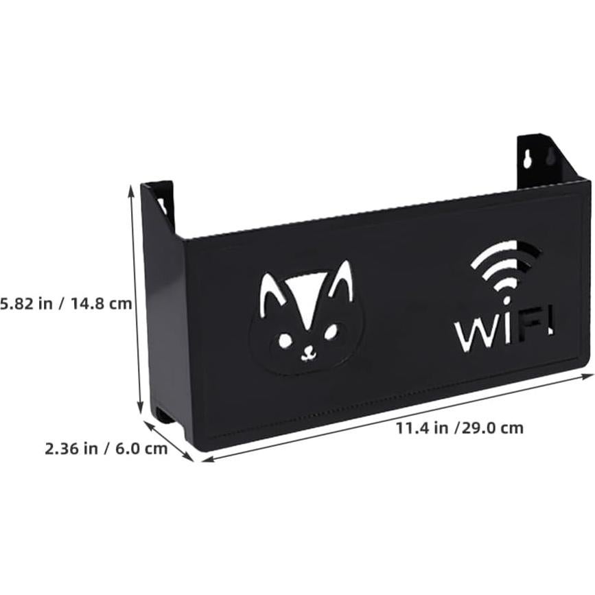 Caja de Almacenamiento Montada en Pared DOITOOL - Negro