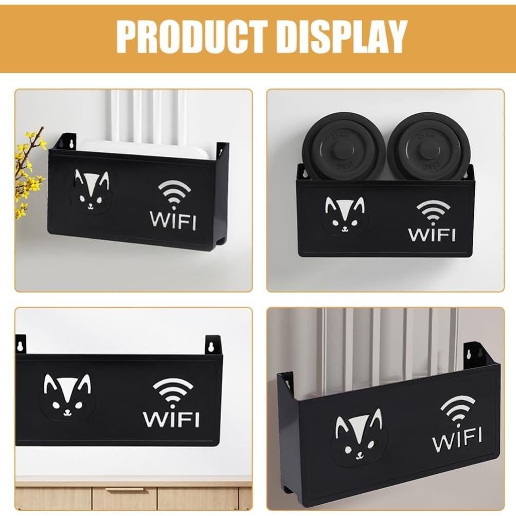 Caja de Almacenamiento Montada en Pared DOITOOL - Negro