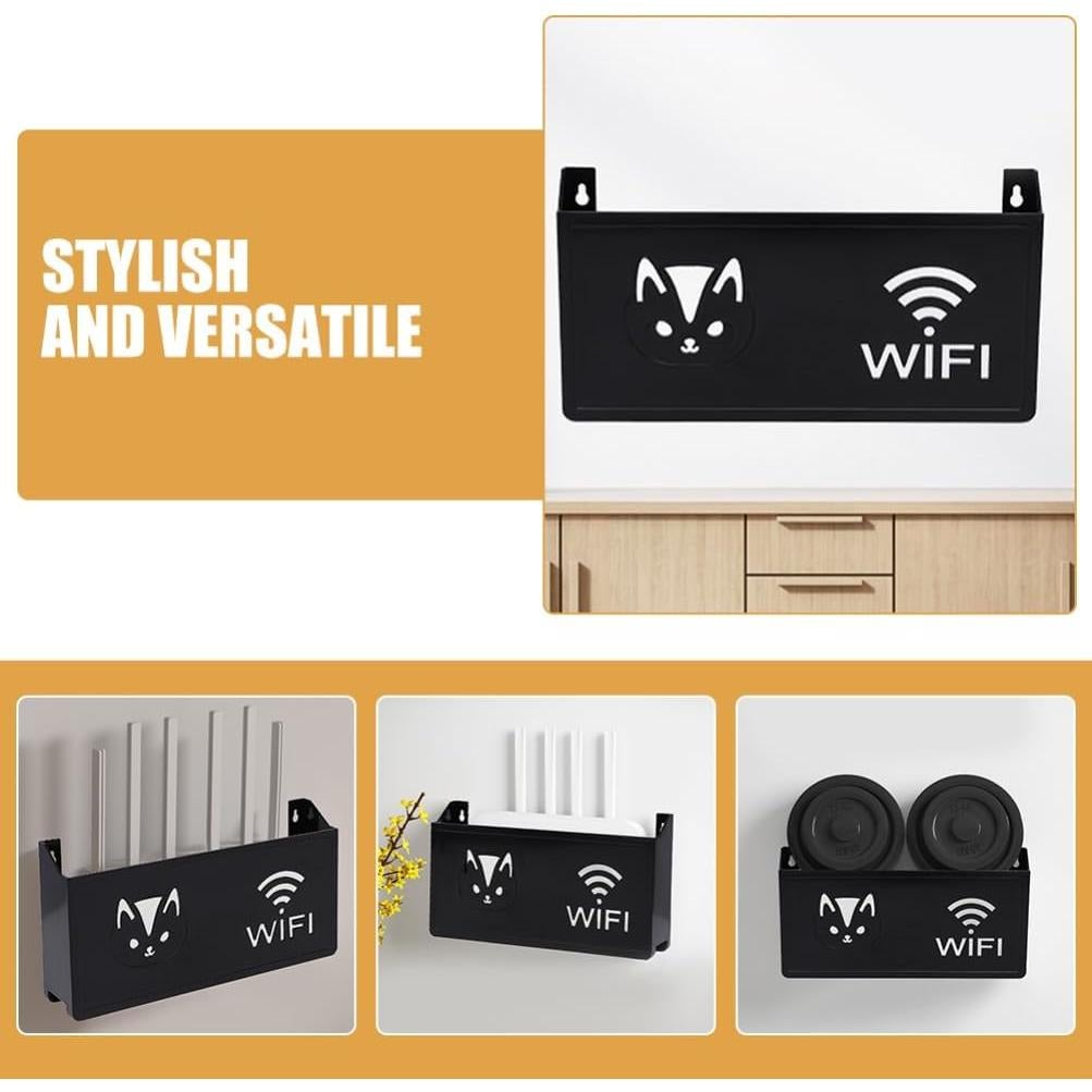 Caja de Almacenamiento Montada en Pared DOITOOL - Negro