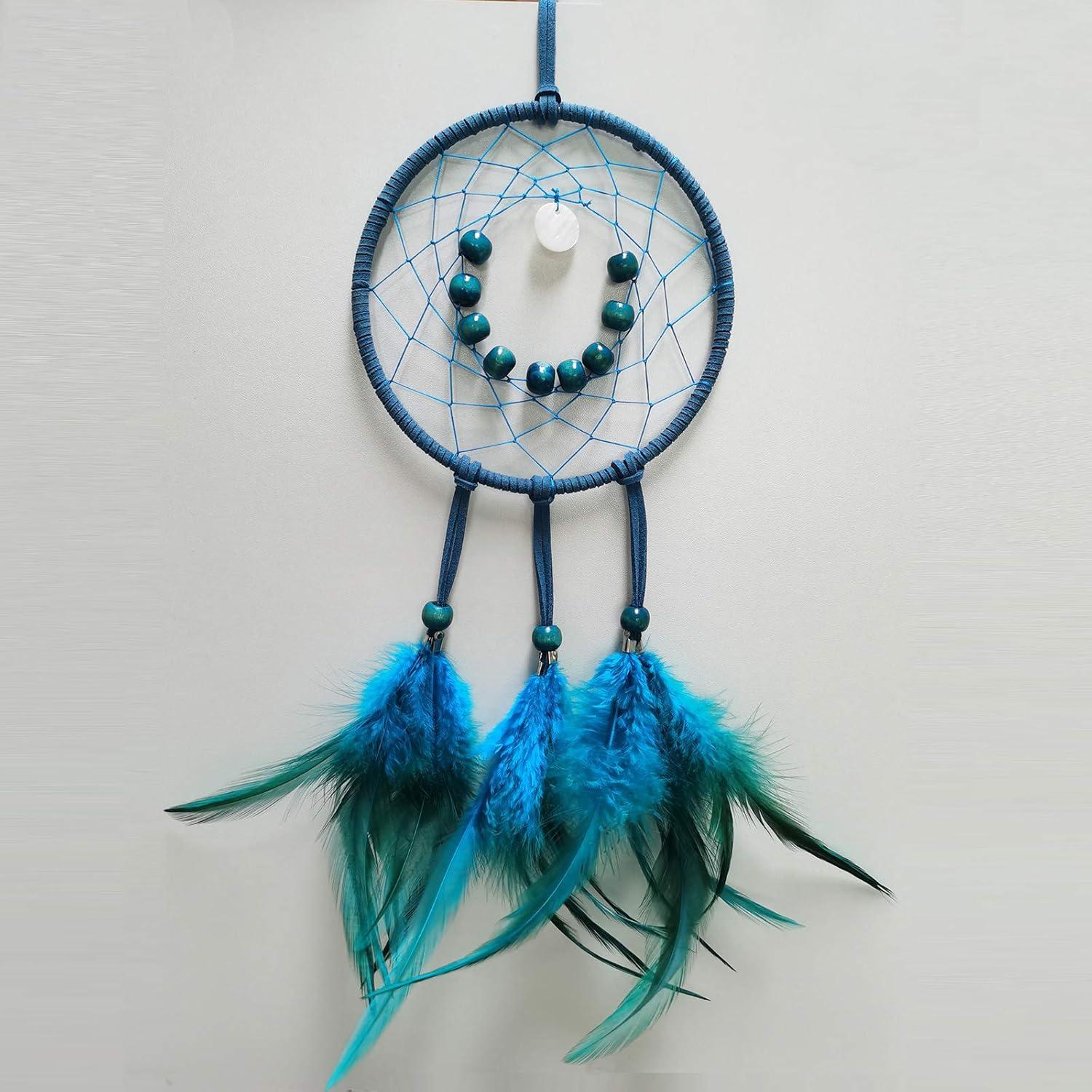 Kit de Atrapasueños DIY FANDOL 12cm con Plumas e Instrucciones