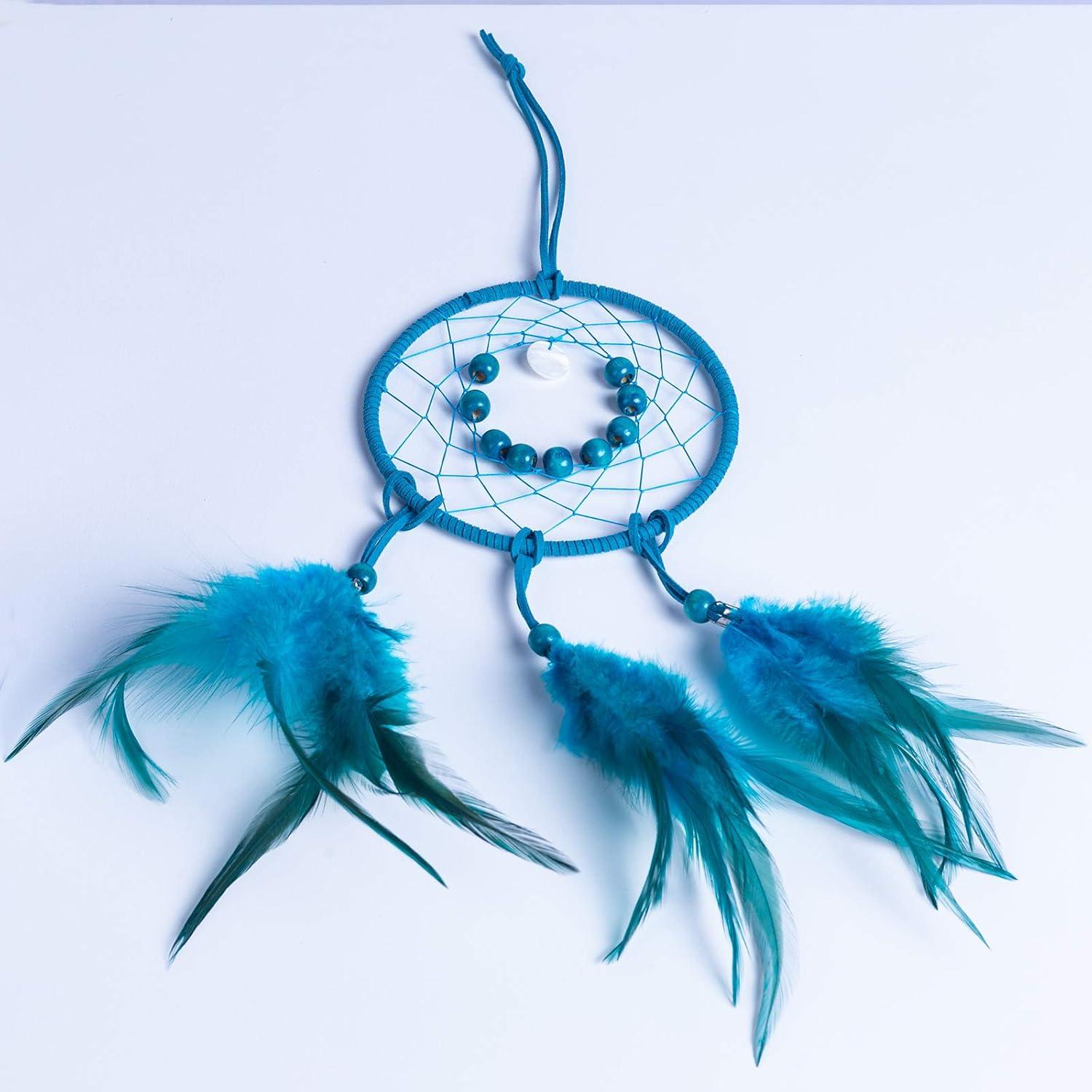 Kit de Atrapasueños DIY FANDOL 12cm con Plumas e Instrucciones