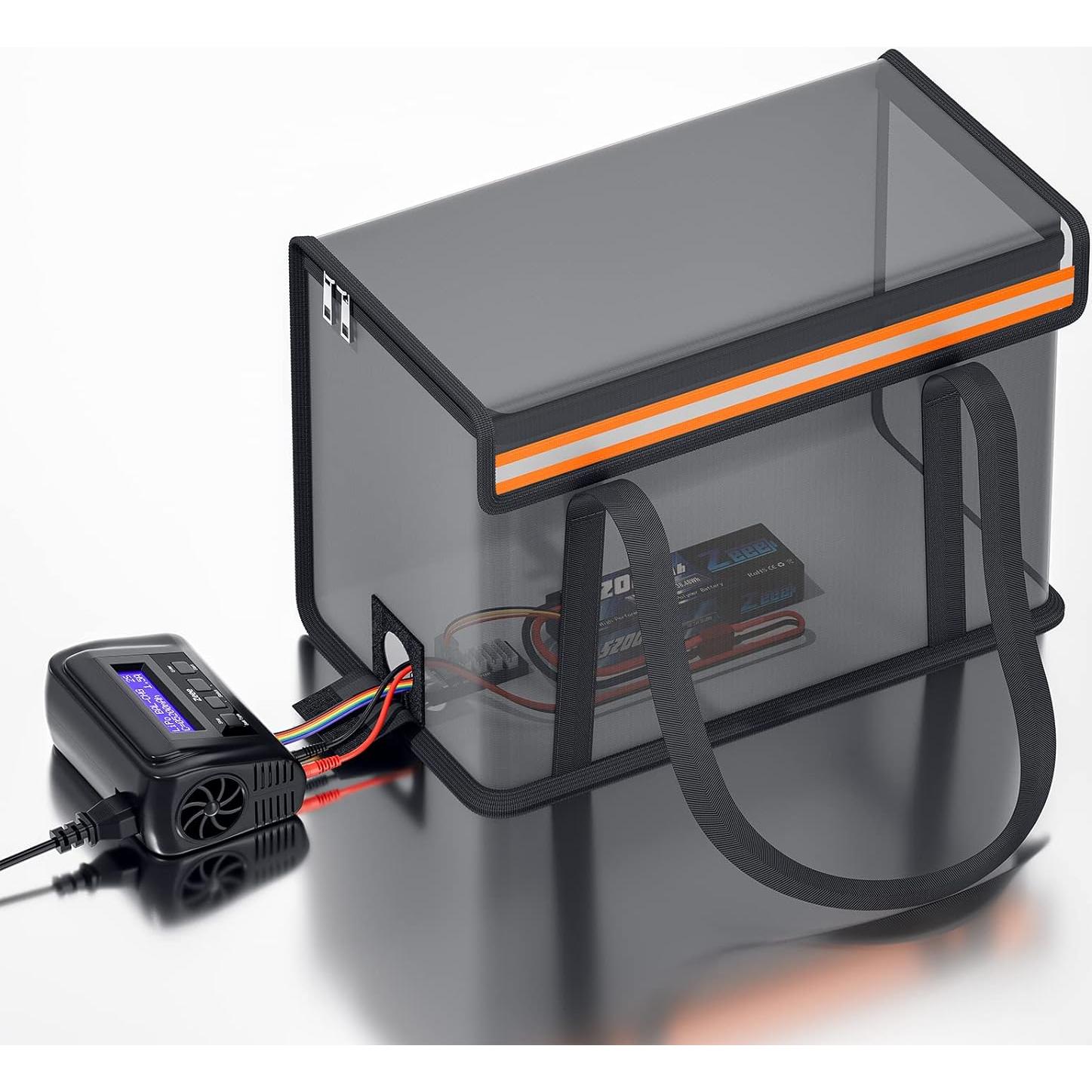 Bolsa de Batería Lipo Zeee a Prueba de Fuego 396g 35.8x20x25cm