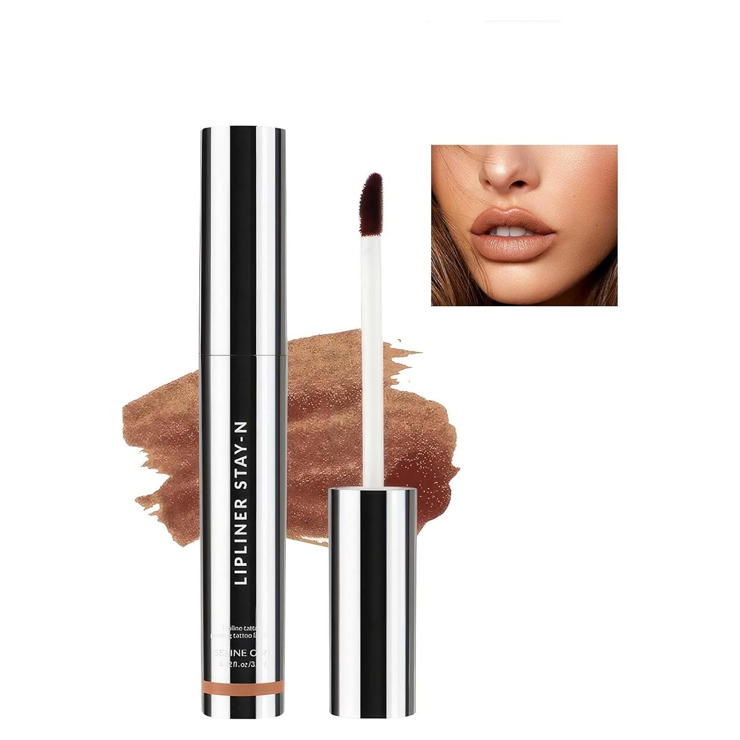 Tinte de Labios Peel Off SIINEONE - Marrón, Hidratante, Mate