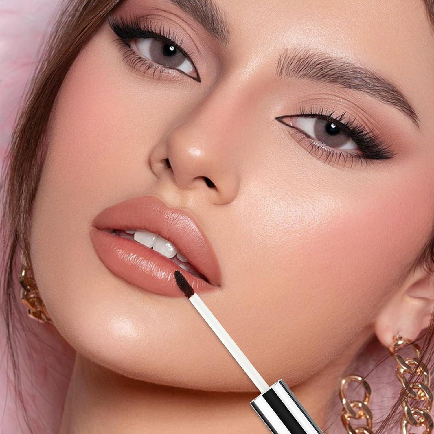 Tinte de Labios Peel Off SIINEONE - Marrón, Hidratante, Mate