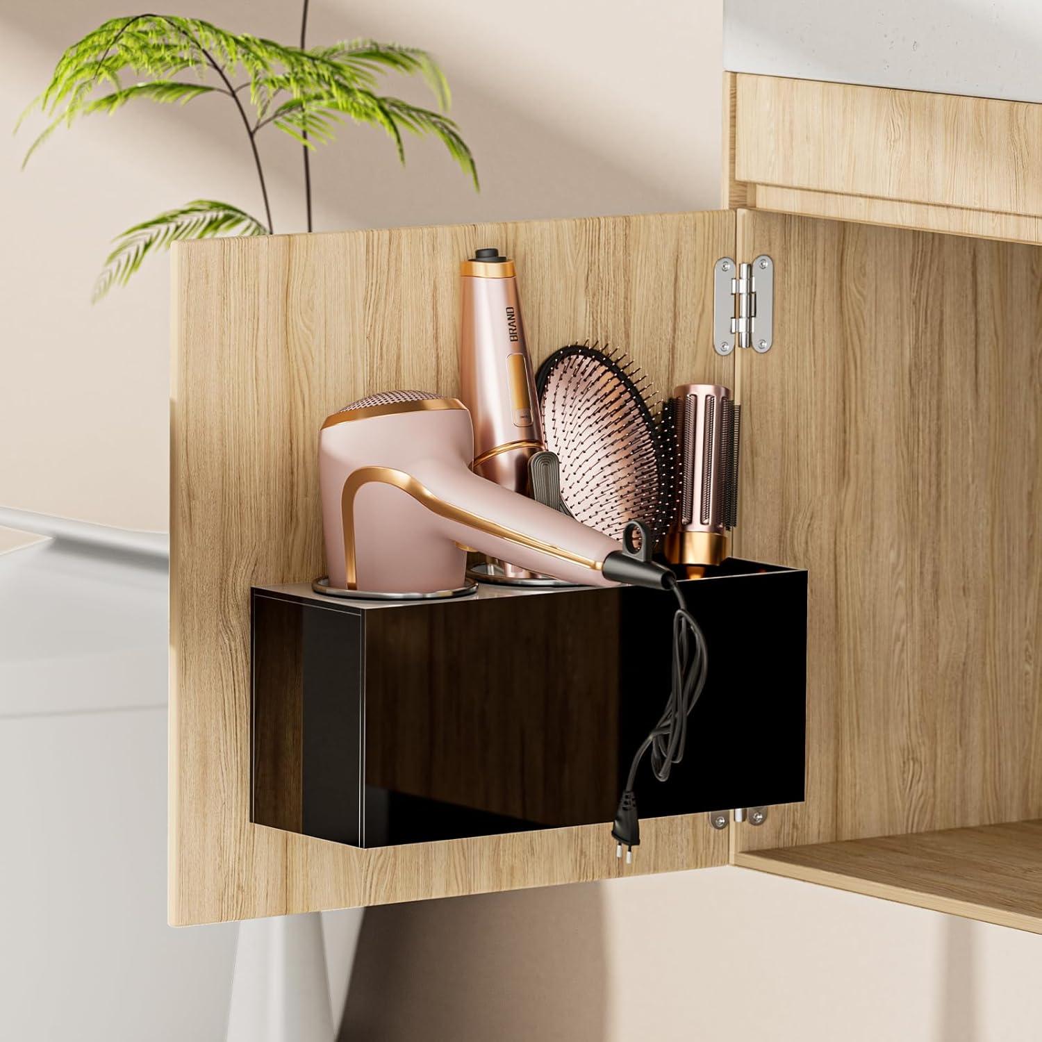 Organizador de Herramientas para el Cabello YUNEASELF - Acrílico Negro