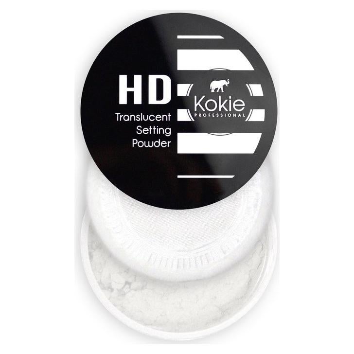 Polvo Fijador Incoloro Kokie Cosmetics 5.1g - Acabado Natural