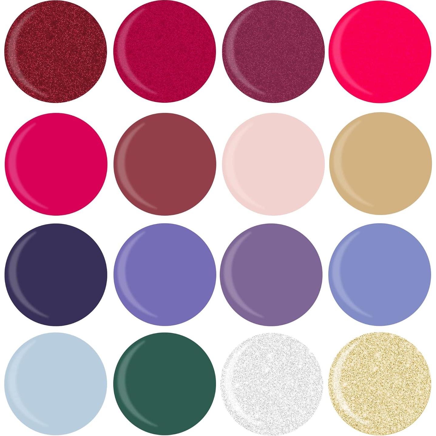 Conjunto de Esmalte de Uñas en Gel Nicole Miller - 20 Piezas