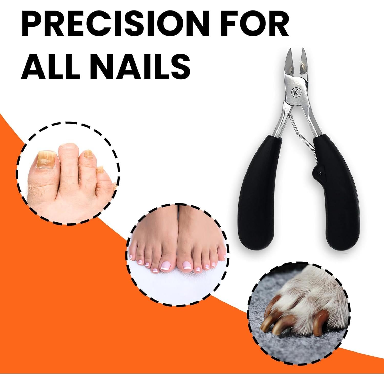 Cortauñas Kohm WHS-800 | Cuchilla Ancha y Antideslizante