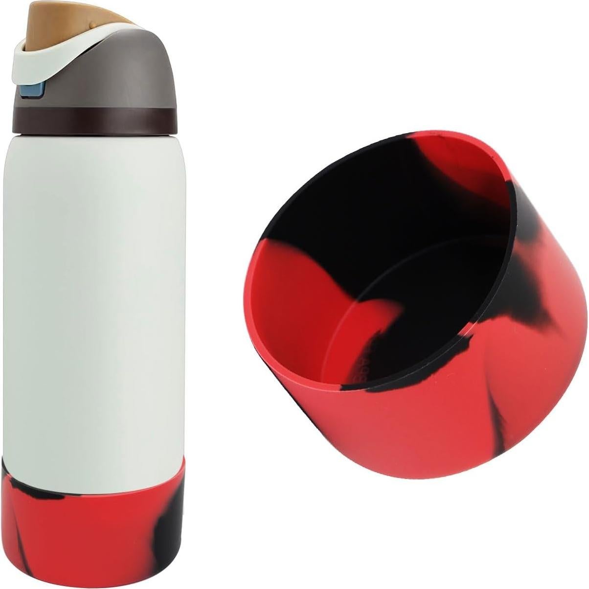 5 Pcs Botas de Silicona TFAK para Botellas de Agua 7.4-7.6 cm