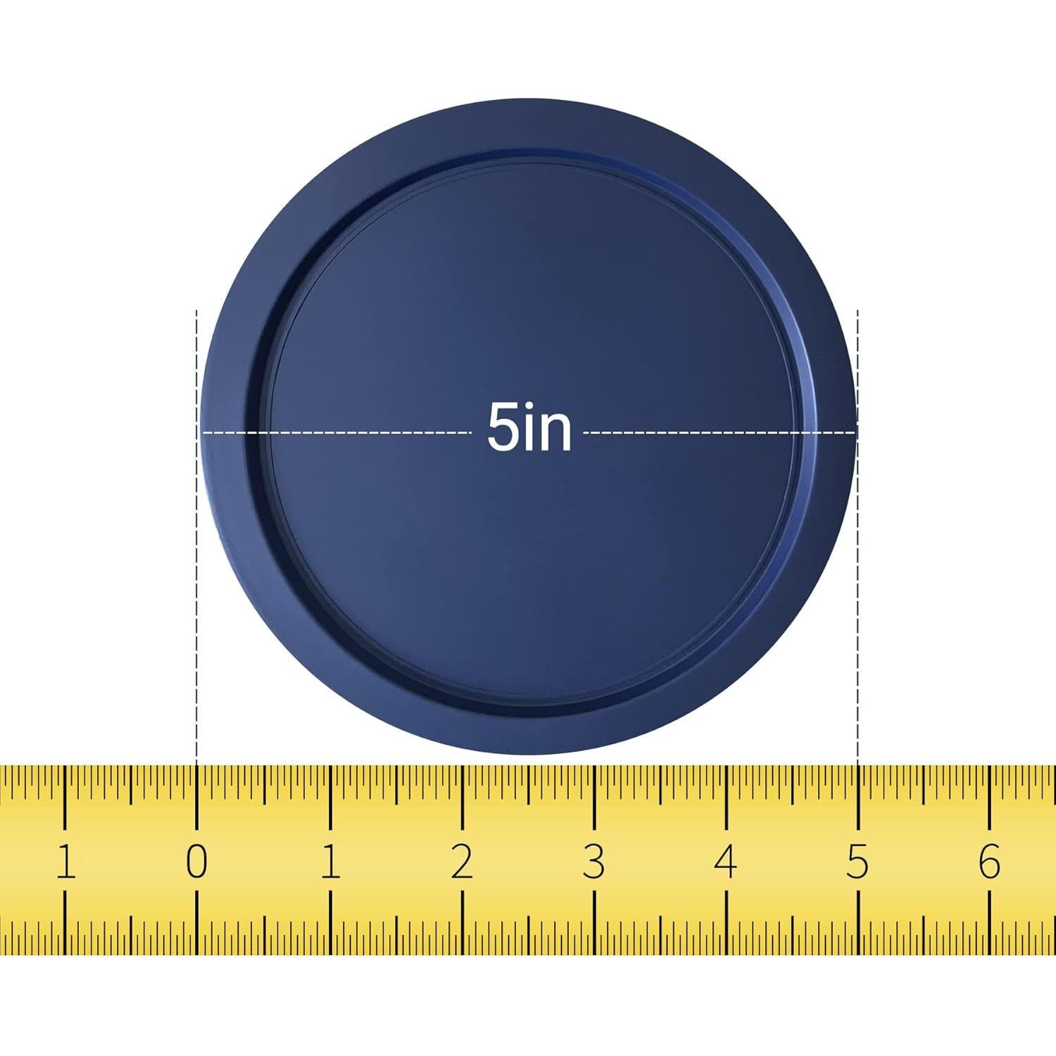 Tapa de Reemplazo MRX para Recipientes Pyrex 2 Tazas Azul 12.7 cm