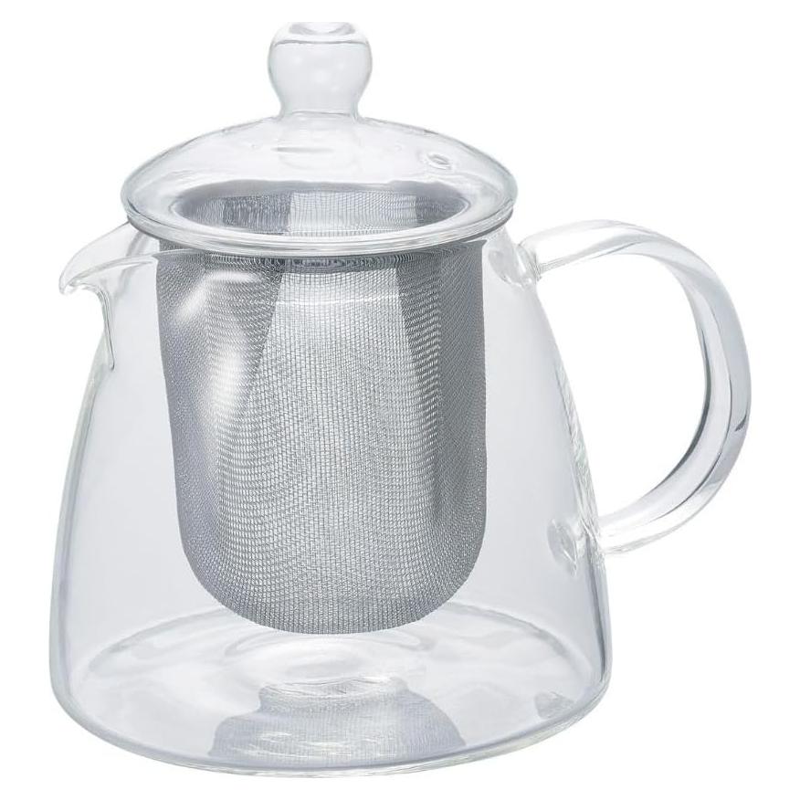Tetera de vidrio Hario Pure 360ml con colador de acero