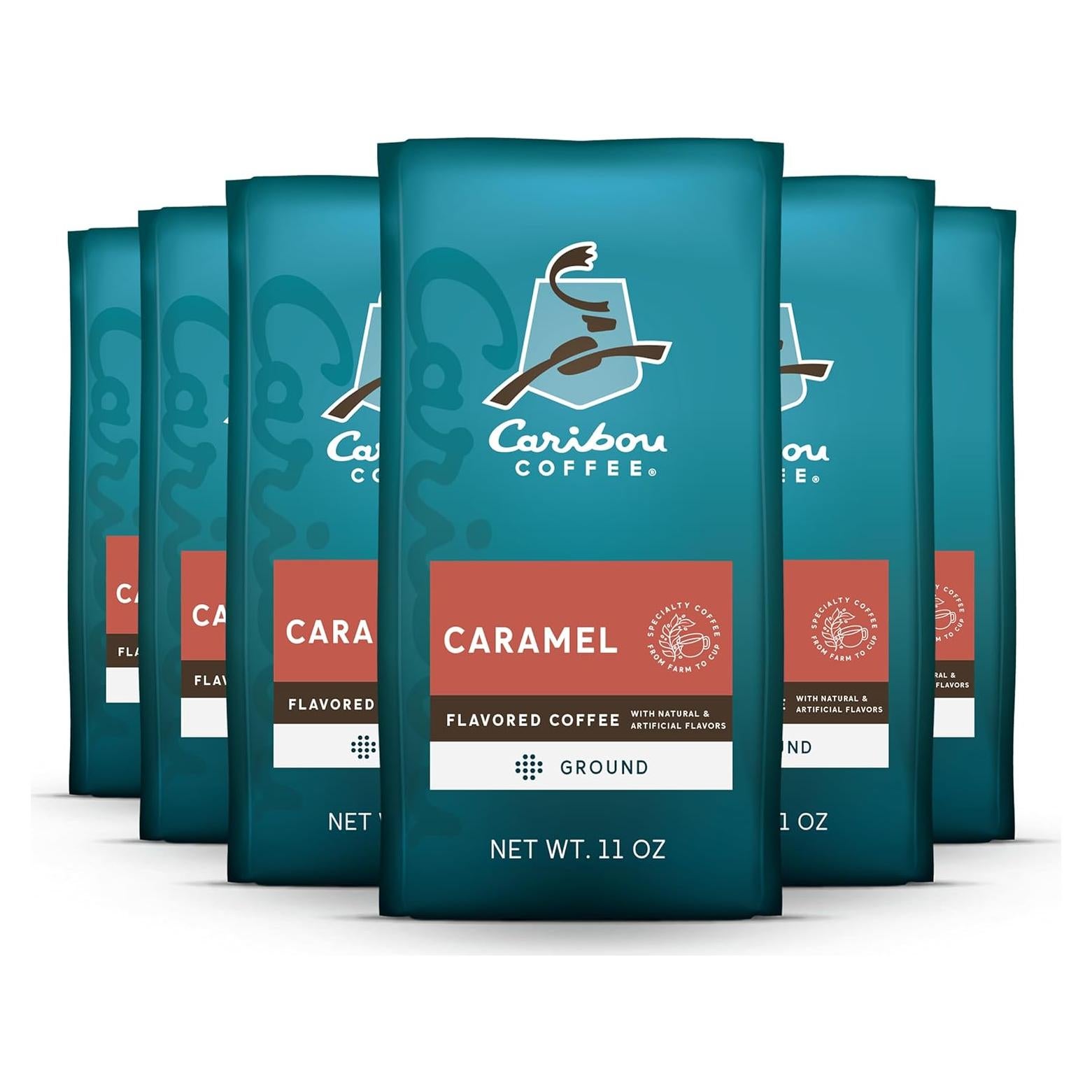 Café Molido Caramelo Caribou Coffee 1870g (6x311g)