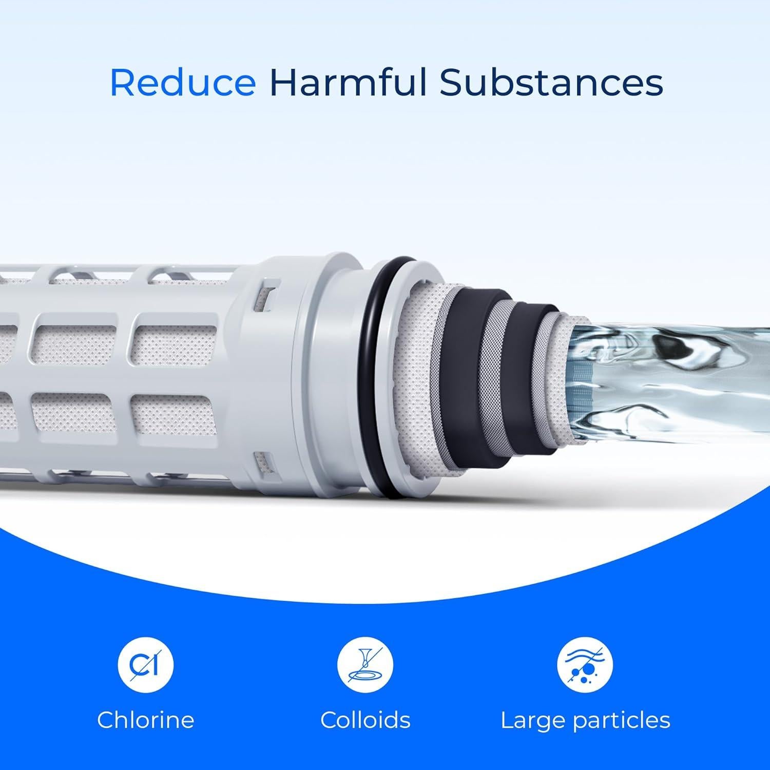 Filtro de Agua Waterdrop para Jarra Brita Stream - 4 Unidades