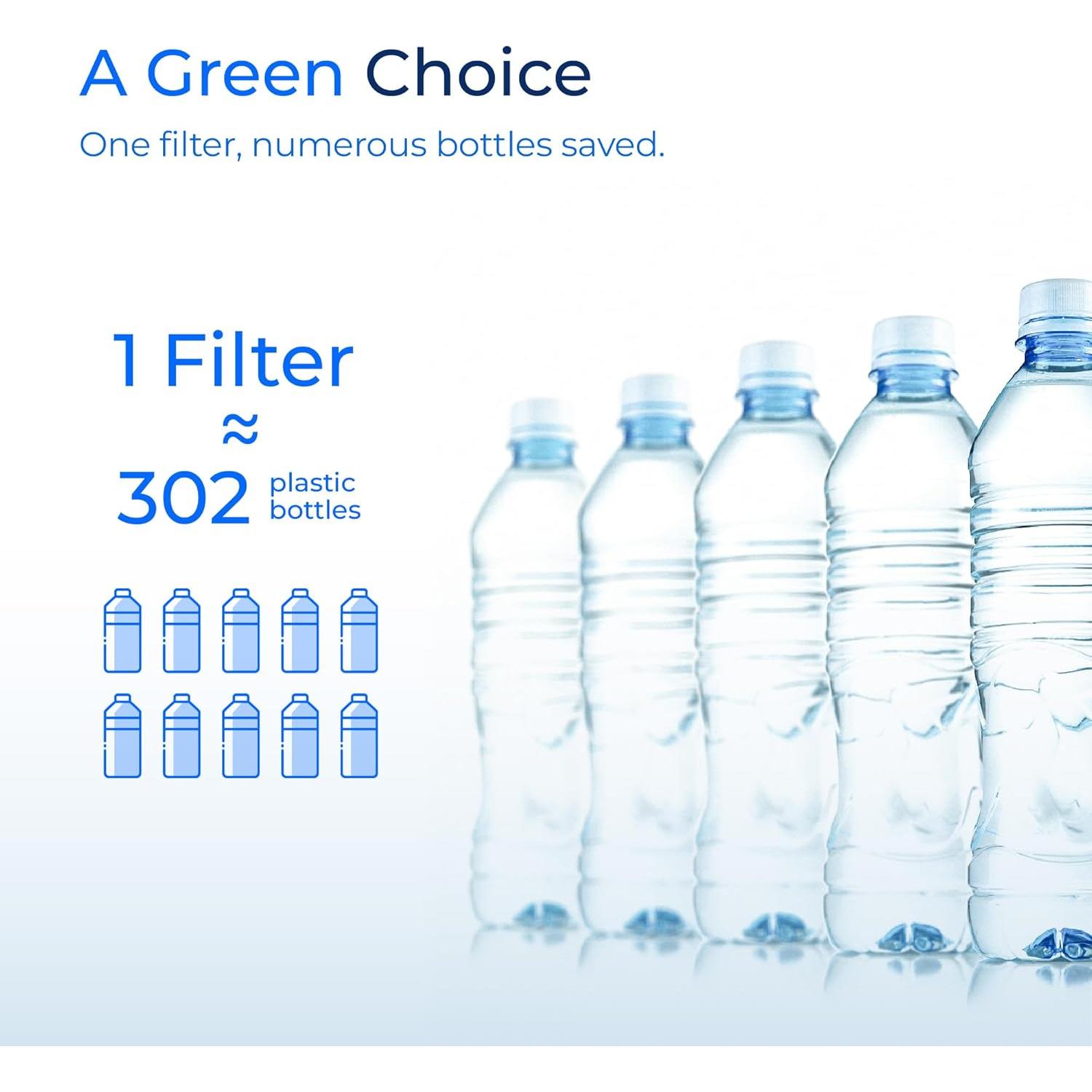 Filtro de Agua Waterdrop para Jarra Brita Stream - 4 Unidades