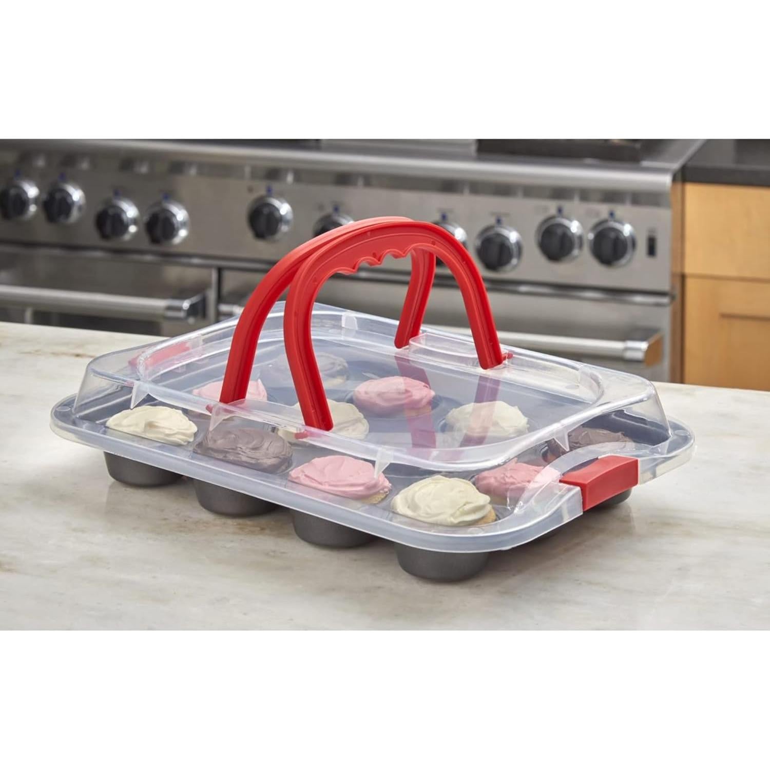 Juego de Moldes para Pasteles y Muffins Nifty Solutions 2 Pzas