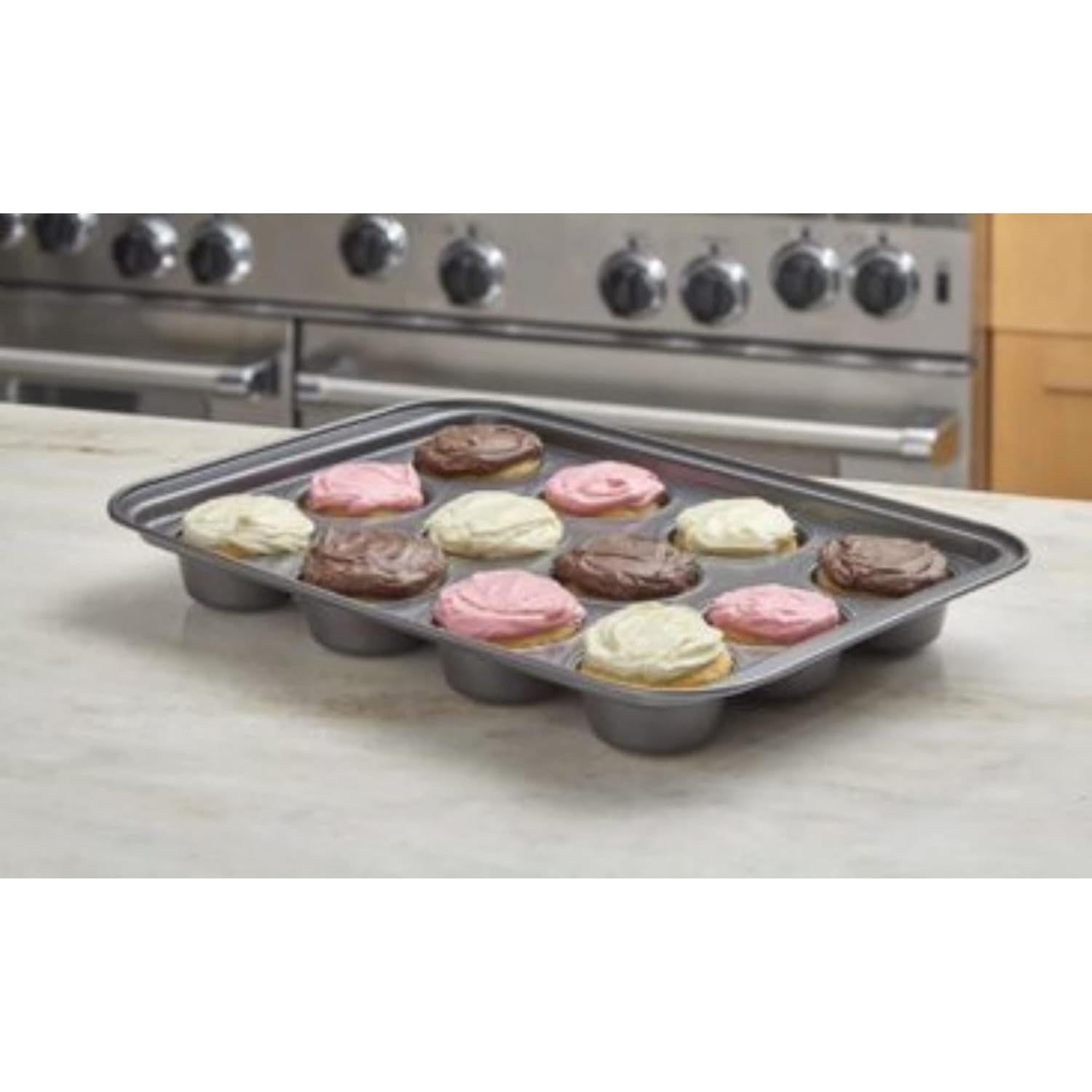 Juego de Moldes para Pasteles y Muffins Nifty Solutions 2 Pzas