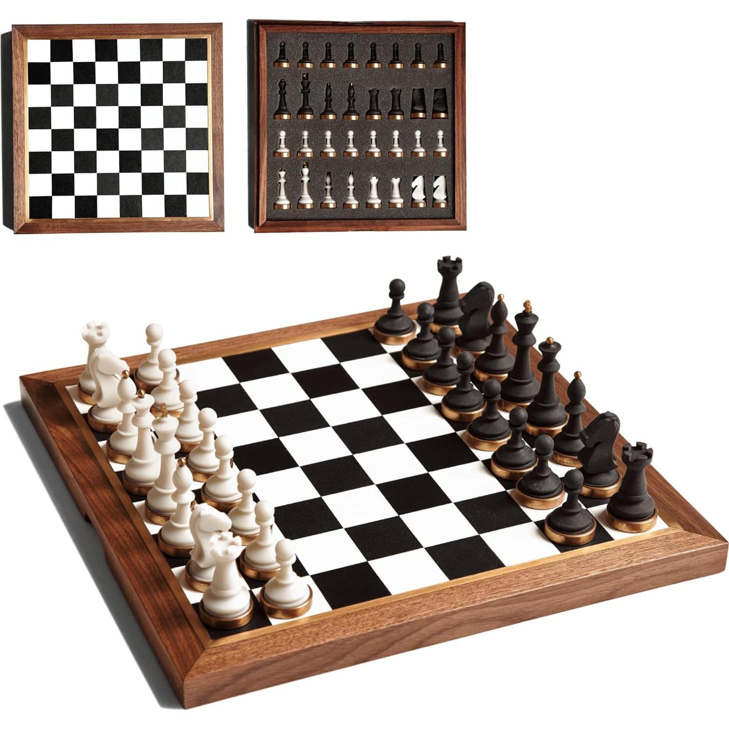 Juego de Ajedrez de Madera Premium The Craft House 27.94 cm