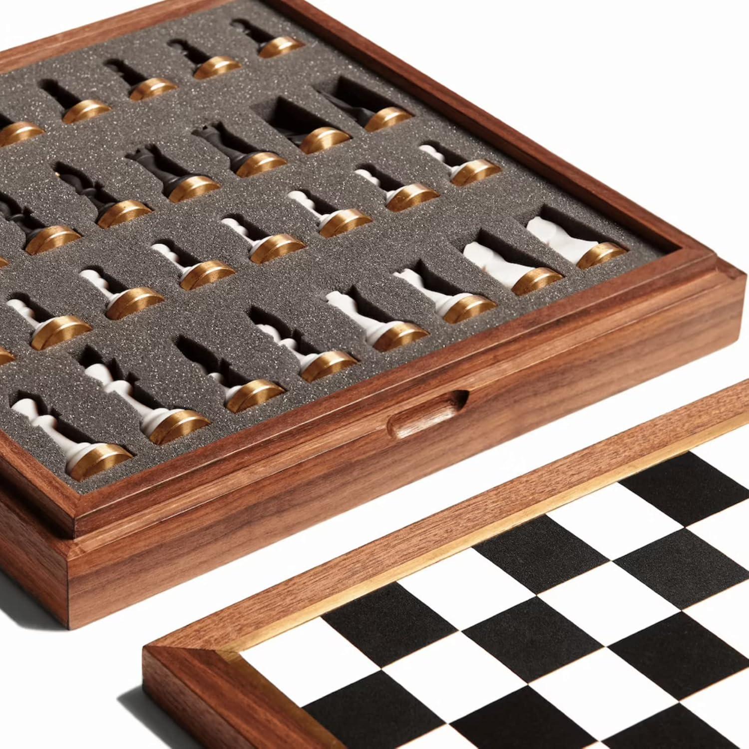 Juego de Ajedrez de Madera Premium The Craft House 27.94 cm