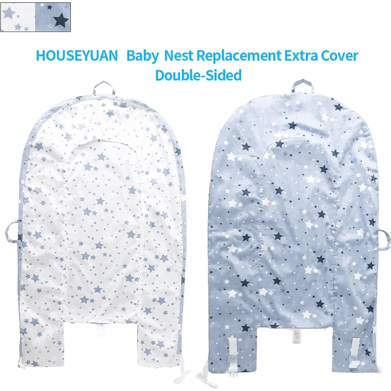 Cubierta Reemplazable para Lounger de Bebé CZCBT 80x50cm Algodón