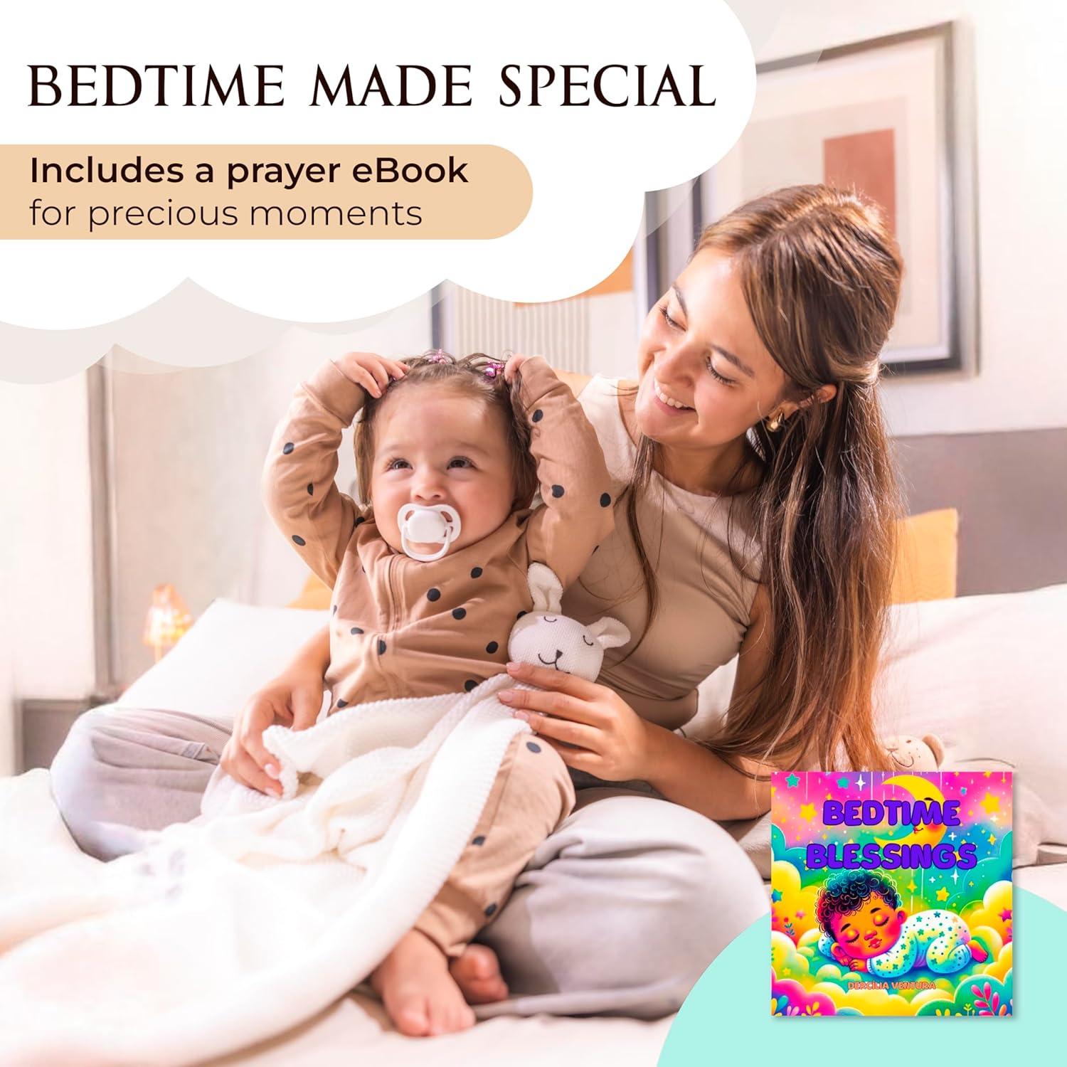 Manta Lovey Bordada para Bebé Tranquil Kiddo 76x102 cm Algodón Orgánico