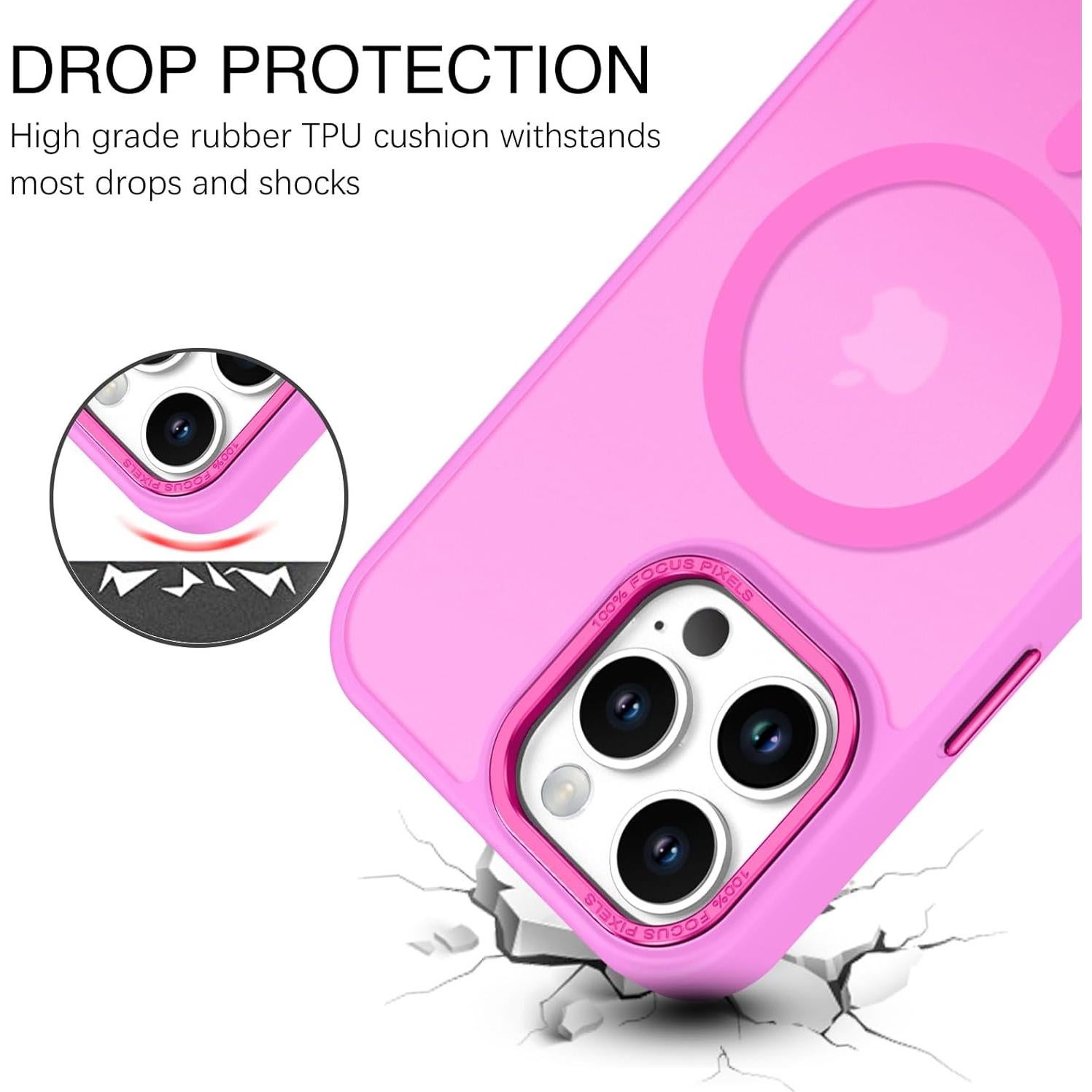 Funda BENTOBEN para iPhone 16 Pro Max Slim Antichoque