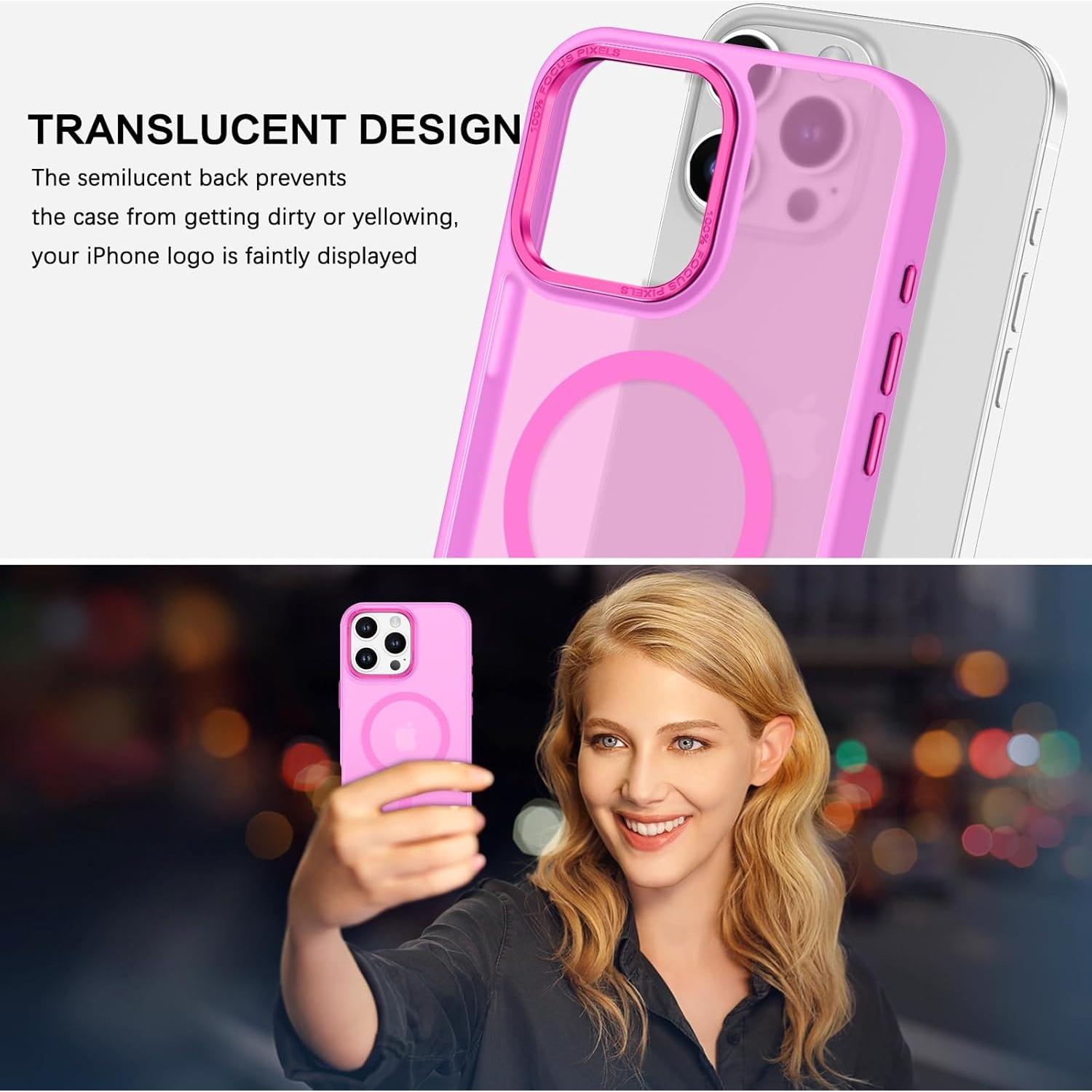 Funda BENTOBEN para iPhone 16 Pro Max Slim Antichoque