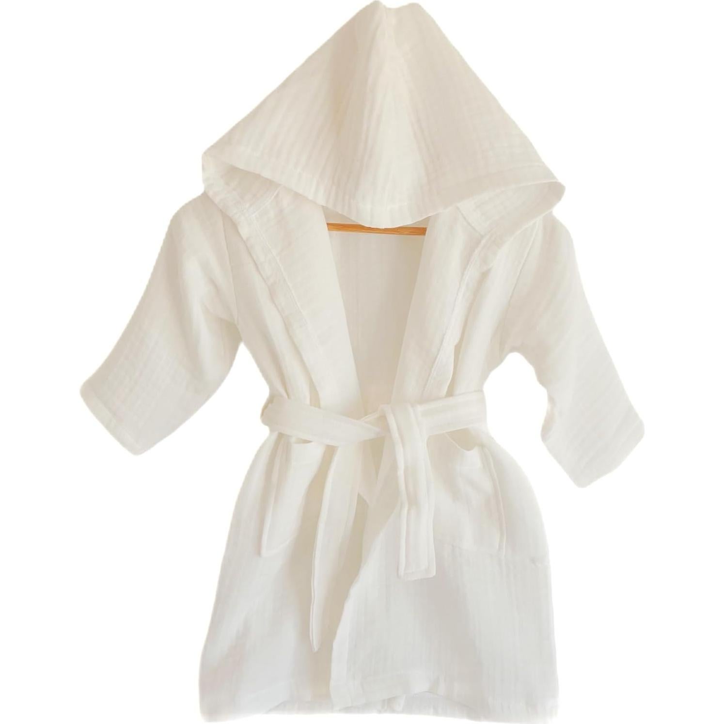 Bata de Baño Poncho D&D para Niños 100% Algodón Turco