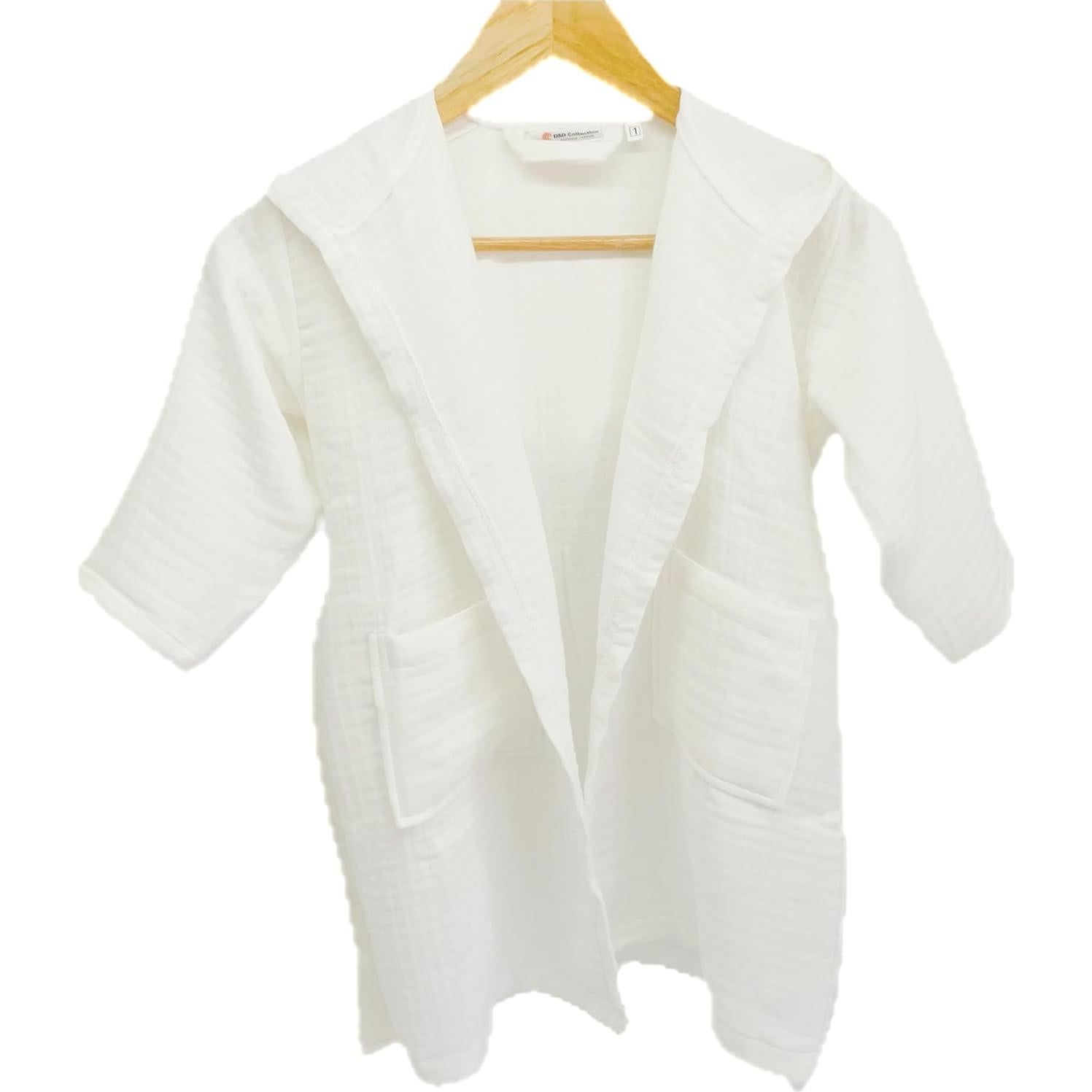 Bata de Baño Poncho D&D para Niños 100% Algodón Turco