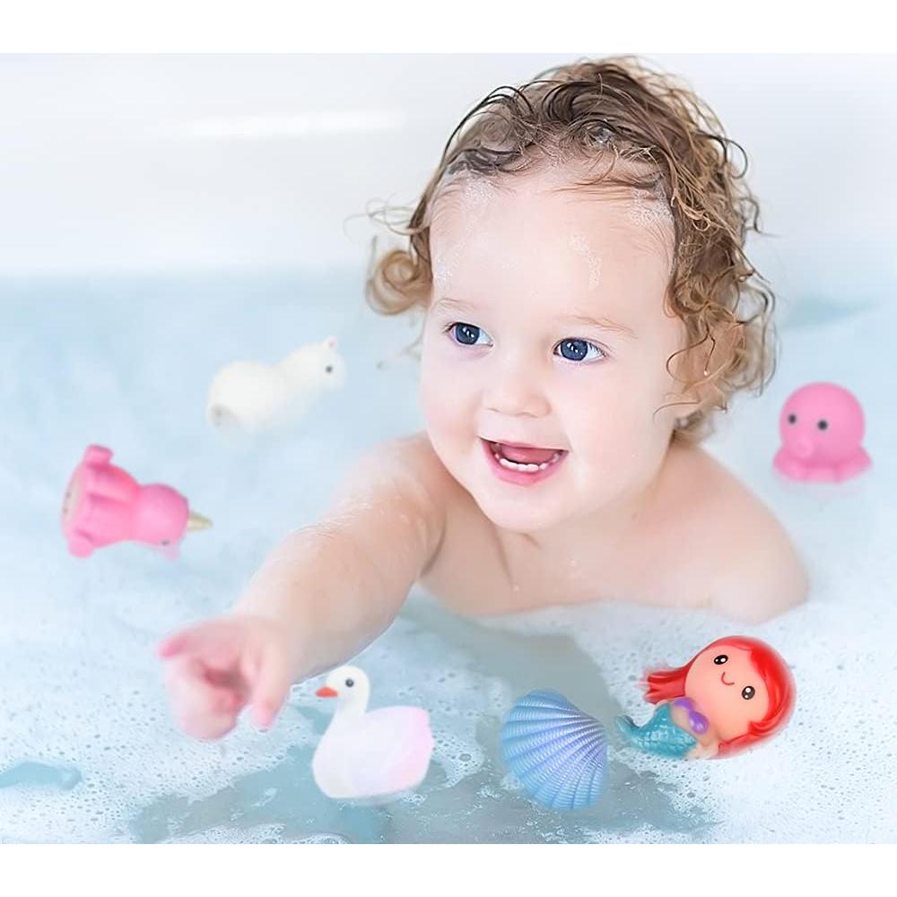 Juguetes de Baño Woby para Niños 1-3 Años con Luz LED