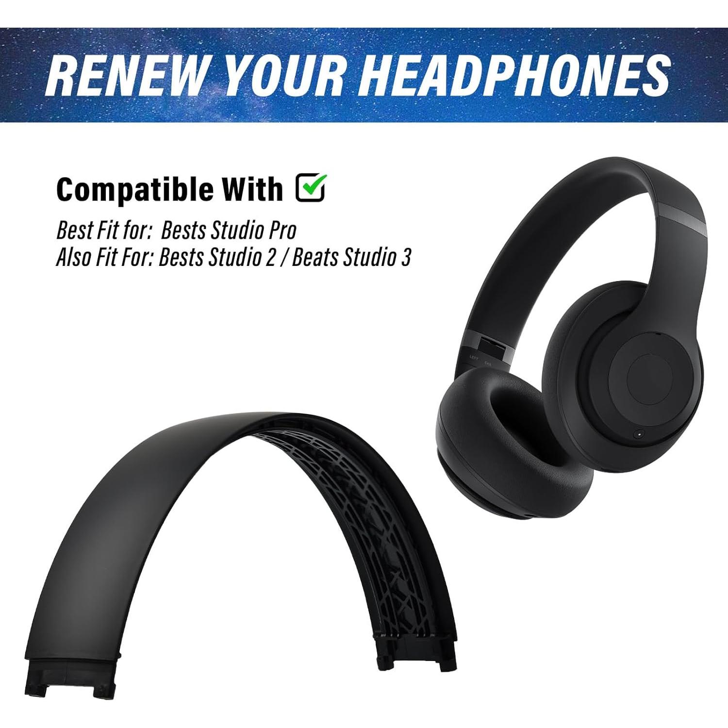 Diadema de Repuesto QKIIP para Auriculares Beats Studio Pro