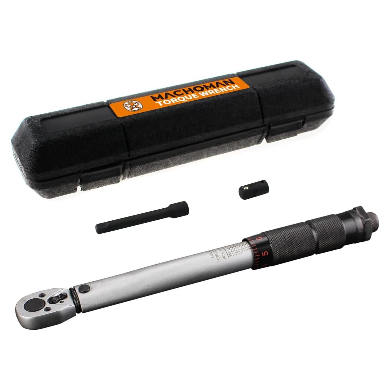 Juego de Llave de Torque Mecánico MACHOMAN TQW203 20-200 Nm