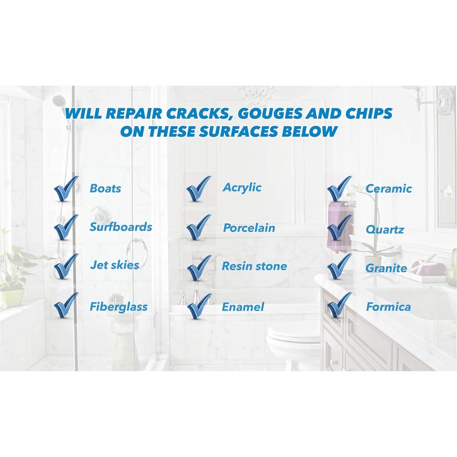 Kit de Reparación Gelcoat 1kg Gelcoat Products - Barcos y RV