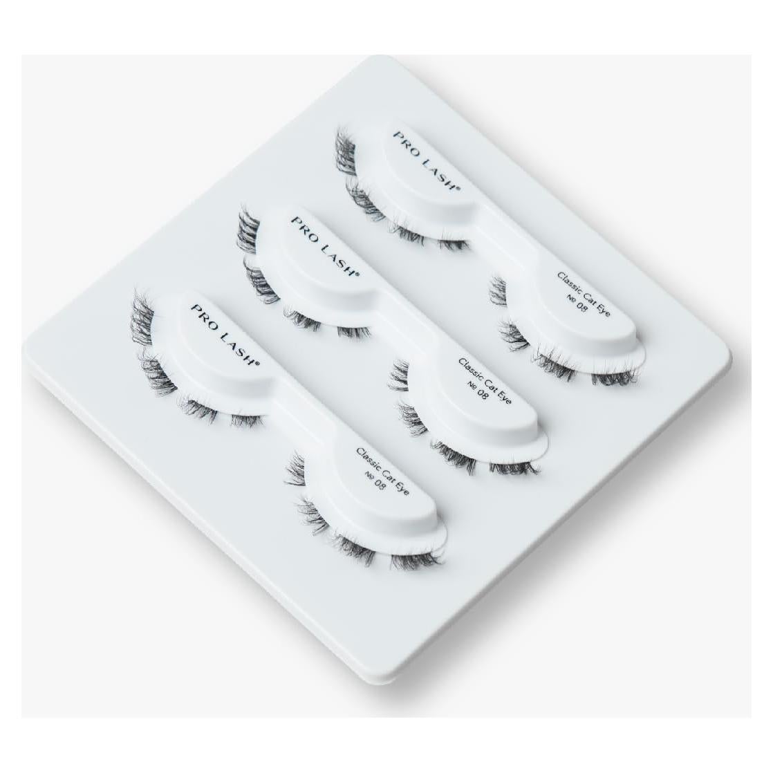 Pestañas en Racimos Pro Lash Ojo de Gato Clásico No. 8 - Negro