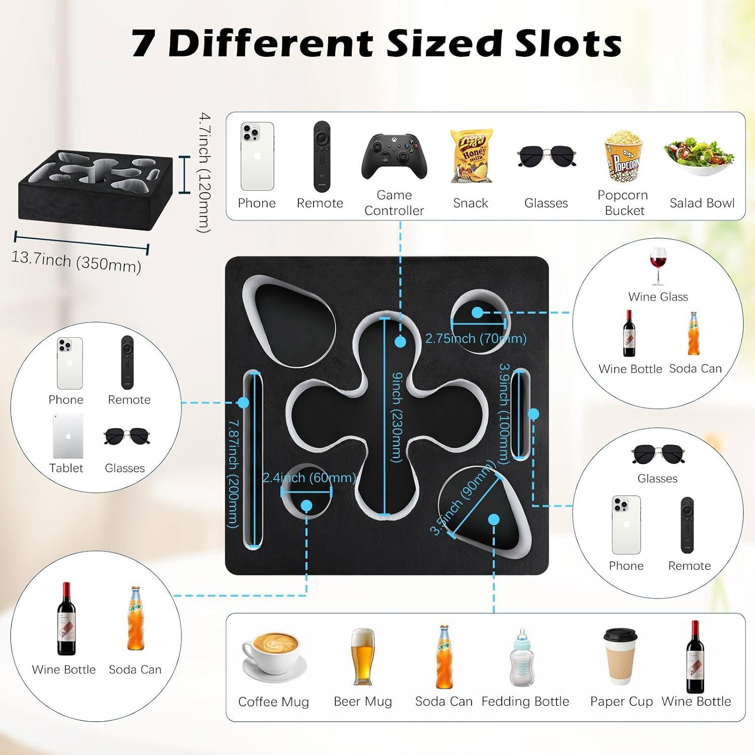 Soporte para Tazas MoKo 33cm x 33cm Organizador Sofá