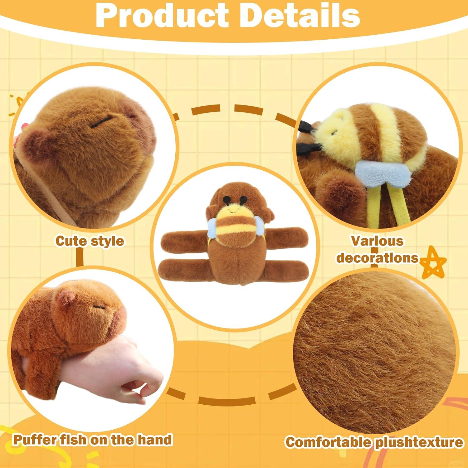 Conjunto de 2 Pulseras de Golpe Capibara - Regalo Divertido